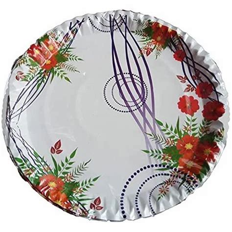 12 Inch Disposable Designer Paper Plate at Rs 2/piece in Cachar | ID ...