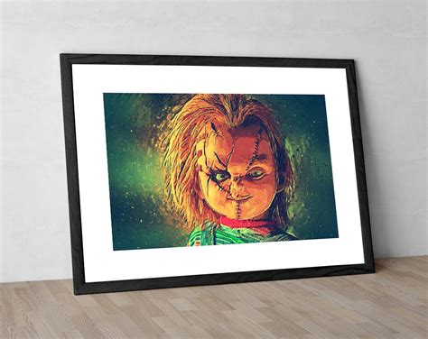 Chucky Illustration Chucky Doll Movie Poster Horror | Etsy