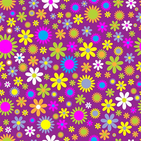 Floral Vintage Pattern Seamless Free Stock Photo - Public Domain Pictures