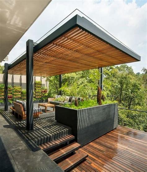 45 Modern Deck and Patio Ideas and Designs | Modern pergola, Outdoor pergola, Pergola shade