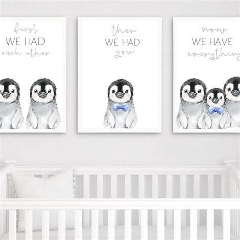 Penguin Nursery - Etsy