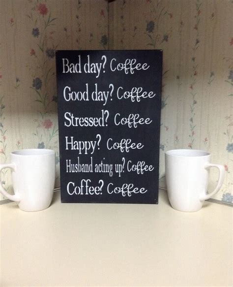 Wood Coffee Sign Funny Signs for Kitchen Funny Gifts for | Etsy