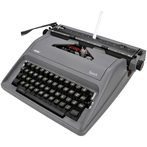 Royal 79103Y Epoch Manual Typewriter (Gray) - Walmart.com