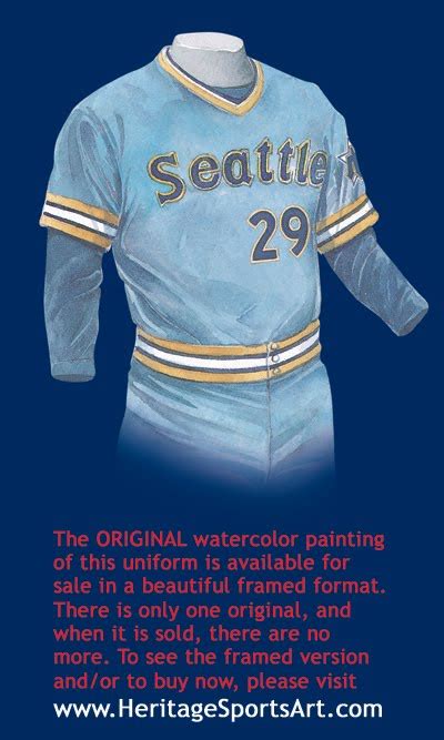 Seattle Mariners Uniform and Team History | Heritage Uniforms and Jerseys and Stadiums - NFL ...