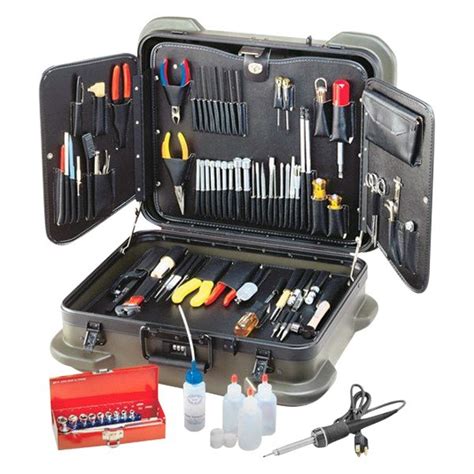 Jensen Tools® JTK99R - Electronic Technicians Service Kit - TOOLSiD.com