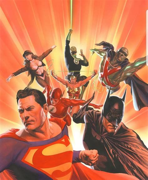 [Artwork] Justice League by Alex ross. : r/DCcomics