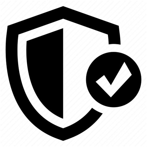 Check, encryption, guard, mark, protection, security, shield icon - Download on Iconfinder