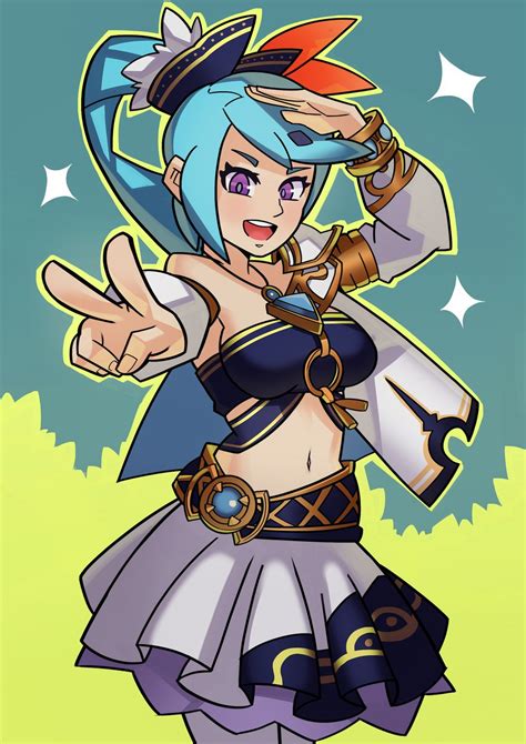 zelda hyrule warriors lana by splashbrush d94qdrj - Lana (Hyrule Warriors) Fan Art (39240812 ...