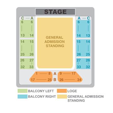 Seating Charts | The Regency Ballroom