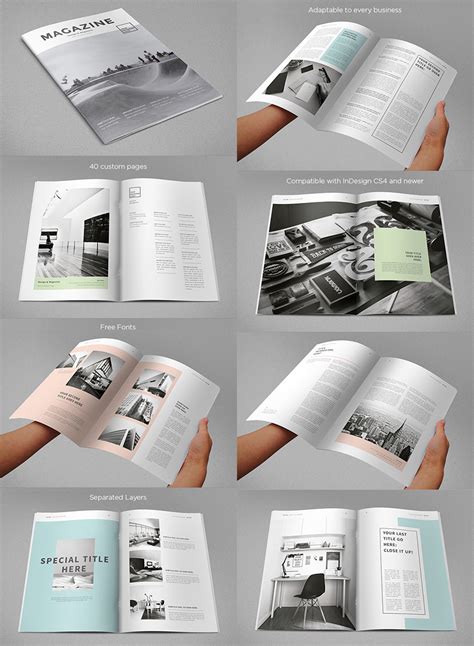 20 Magazine Templates With Creative Print Layout Designs