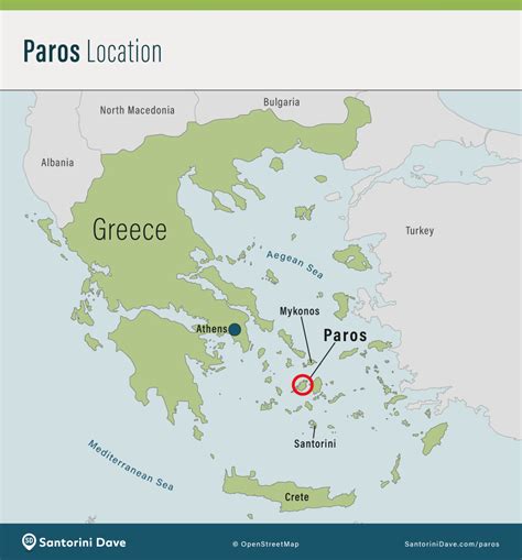 Maps of Paros