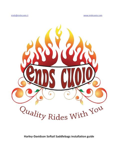 (PDF) Harley-Davidson Softail Saddlebags installation guide€¦ · Harley ...