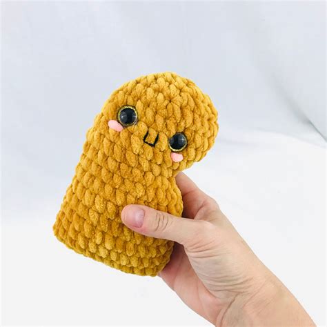 Chicken Nugget Crochet Pattern - Etsy