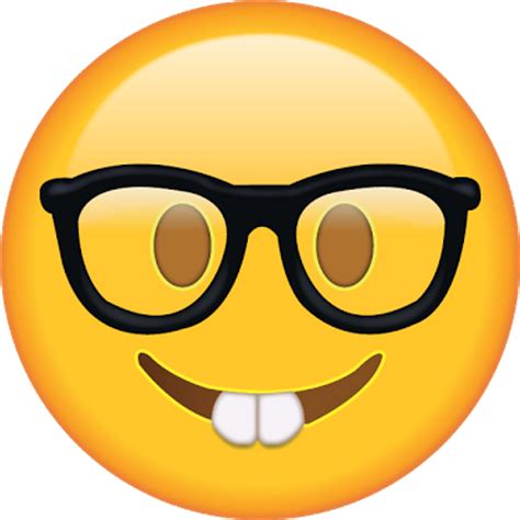 Nerd clipart emoji, Nerd emoji Transparent FREE for download on WebStockReview 2024