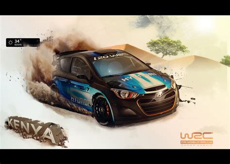 Hyundai i20 WRC on Behance