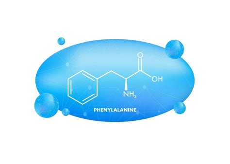 PHENYLALANINE formula. PHENYLALANINE molecular structure. Vector illustration. 29920952 Vector ...