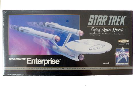 Buy Vintage Star Trek 1991 Flying Model Rocket The USS Enterprise NCC ...