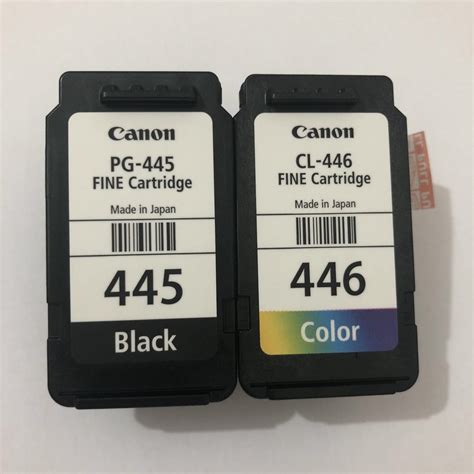 Genuine 445 446 Ink cartridges Canon PG445 PG446 MG2440 MG2540 MG2940 ...