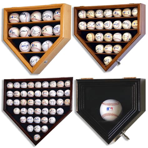 Baseball Display Case, Homeplate, Homeplate Display Case, Shadow Box ...