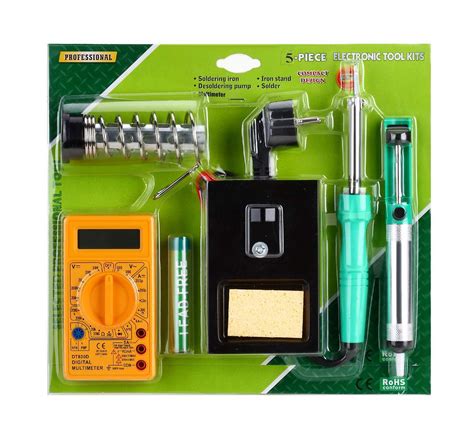 Electronics Basic Electronics Soldering Tool Kit