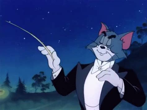 Tom And Jerry Orchestra GIF - TomAndJerry Orchestra TomAndJerryOrchestraDirector - Discover ...