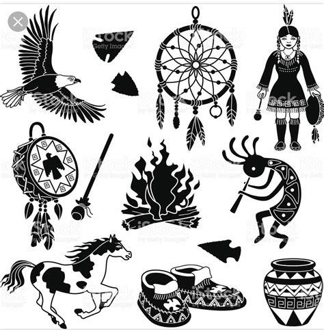 Southwest Native Indians Symbols Kokopelli Native Americans In The ...