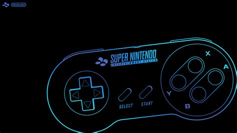 SNES Nintendo Super Nintendo Logo Controllers Console 16 Bit Retro ...