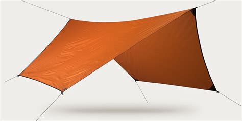 Burnt Orange - Hex Rainfly 70D Polyester – Hennessy Hammock