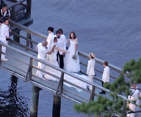 Jennifer Lopez and Ben Affleck's kids match in white at wedding