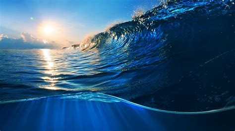 Download Ocean Nature Wave 4k Ultra HD Wallpaper