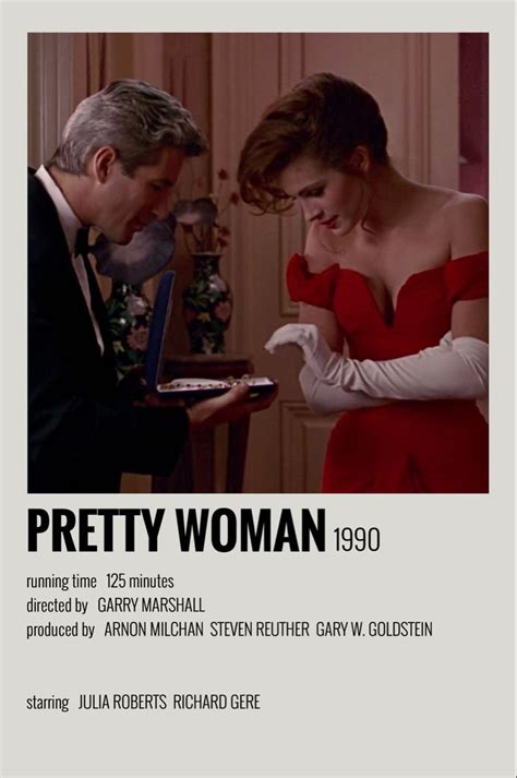 polaroid movie poster pretty woman | Pretty woman movie, Iconic movies, Film posters minimalist