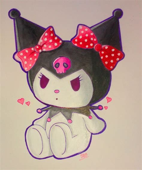 Kuromi Fan-Art #2 by soapybsuds on Newgrounds