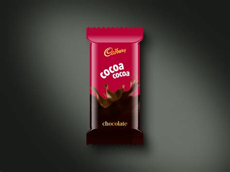 Chocolate wrapper design by Pons Purushothaman on Dribbble