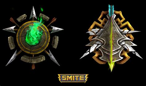 SMITE Icons and achievements on Behance