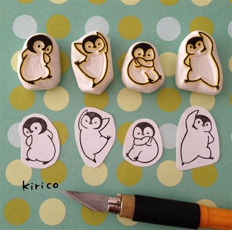 #RubberStamp via : Instagram @kiringostamp -- [for more rubber stamp ideas @iamlookkaew ...