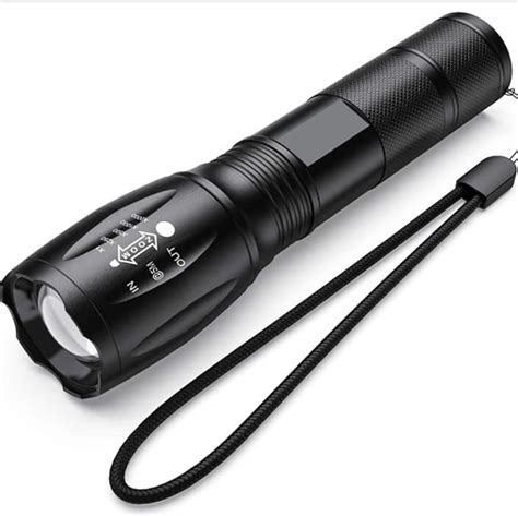 Amazon.com : cww LED Flashlight Tactical Flashlight, Flashlight with 18650 Battery & Charger ...