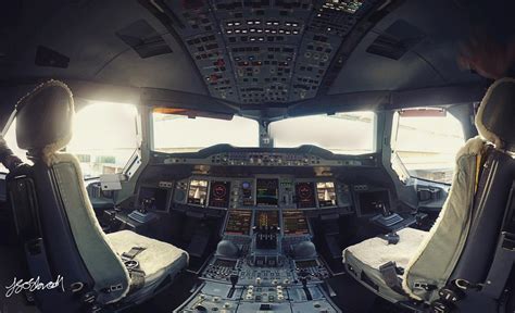 Airbus a380 cockpit 360 view - eaglemery