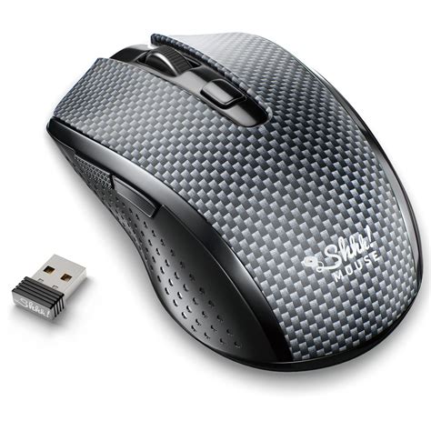 Buy Silent Mouse Wireless – Computer Mouse Wireless, Mouse for Laptop, Mouse USB, Mouse for ...