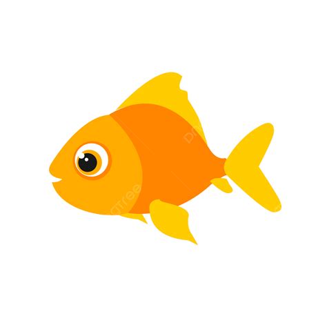 Orange Goldfish Clipart Free