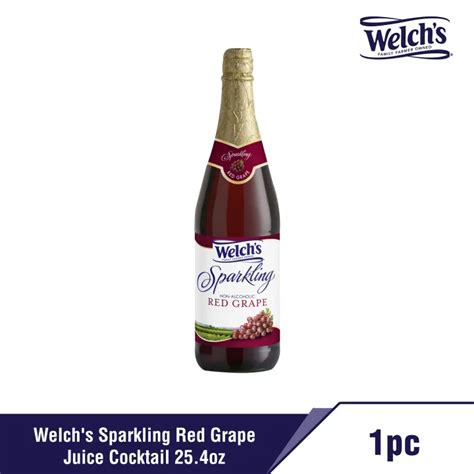 Welch's Sparkling Red Grape Juice Cocktail 25.4oz | Lazada PH