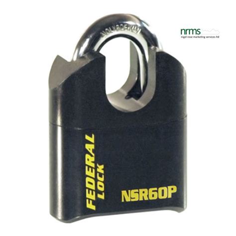 Federal Heavy Duty Combination Padlocks supplied by NRMS Ltd