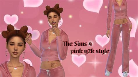 The Sims 4 | Pink y2k style CC + Full cc list