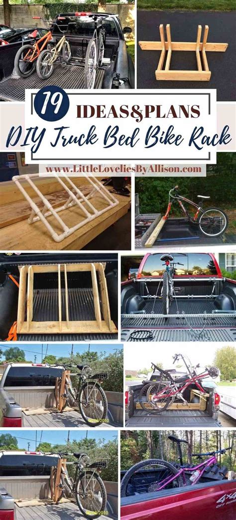 19 DIY Truck Bed Bike Rack Plans You Can Build Easily | Truck bed bike ...