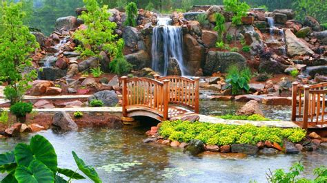 Awesome Darkgreen Garden Waterfall Ideas Beautiful Flower Gardens Waterfalls Design - Unc ...