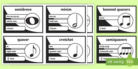 Music Notes Flashcards (teacher made)