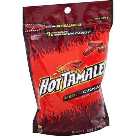 Hot Tamales Fierce Cinnamon Flavored Candies | Packaged Candy | Valli Produce - International ...