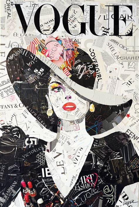 Cover Girl Magazine Collage by Jim Hudek | Saatchi Art