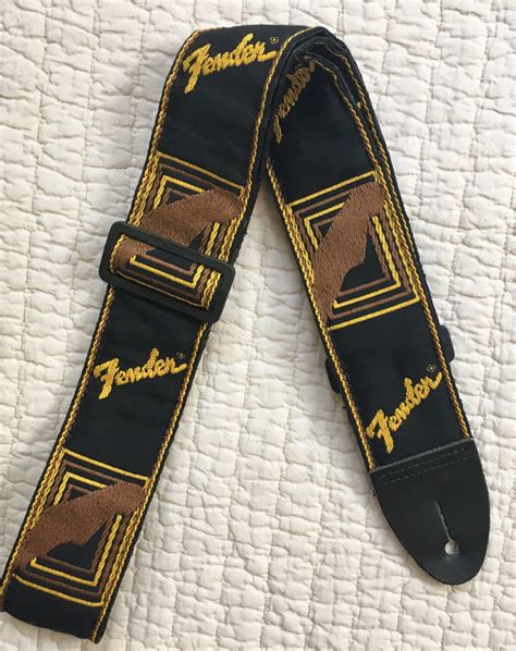 Vintage Fender Guitar Strap Jimi Hendrix Rock and Roll