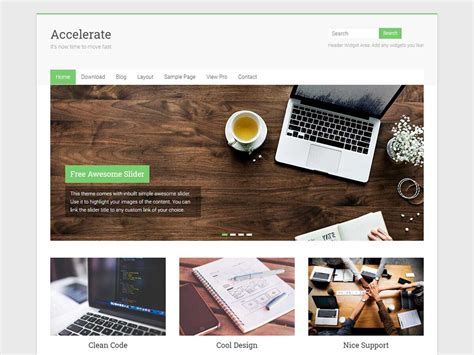 Accelerate – WordPress theme | WordPress.org