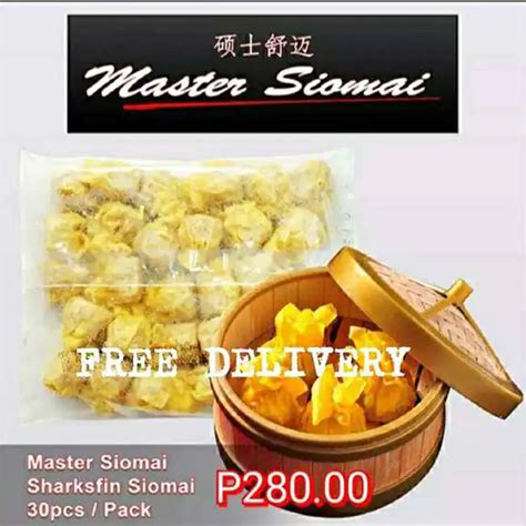 Menu at Master Siomai restaurant, Taytay, SM City Taytay